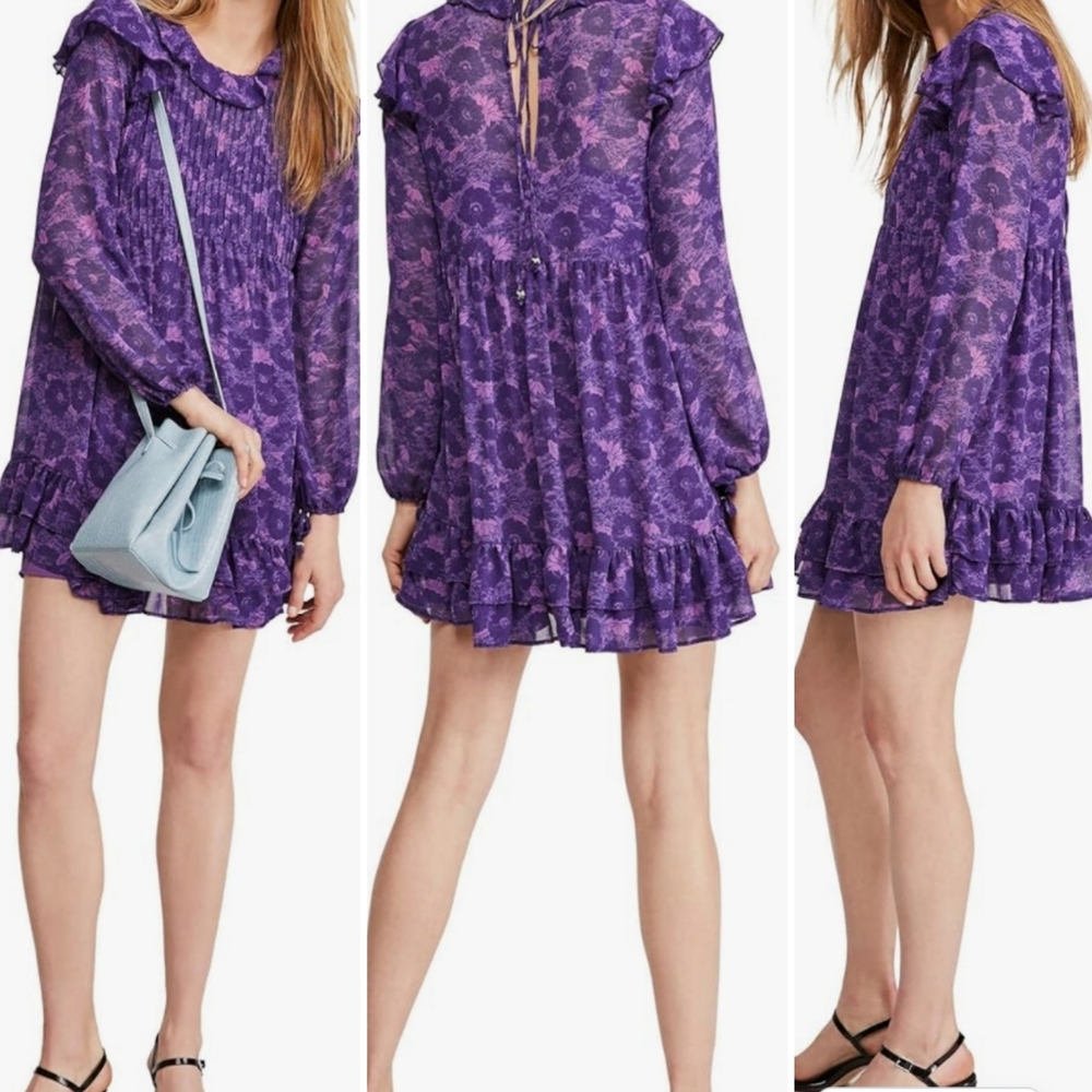 Free people These Dreams Mini Dress size s